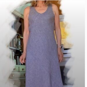 CP Shades Sleeveless Dress 100% linen - XS